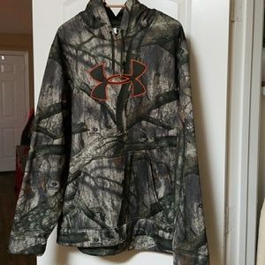 Camo UnderArmor hoodie